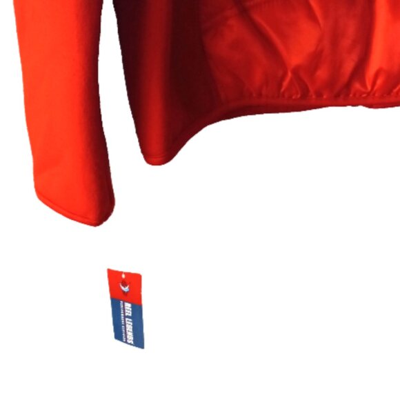 Reel Legends Women's Jacket M Red Quilted Puffer Full Zip NWT Stretch Pockets - Picture 7 of 10